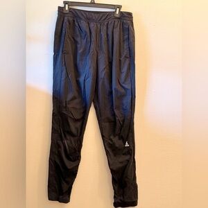 Adidas women’s black track pants, size large